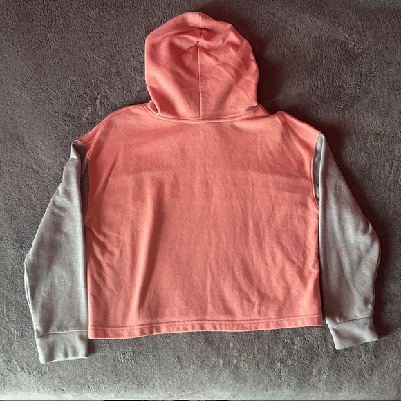 COLOR BLOCK HOODED SWEATSHIRT - Picture 2 of 2